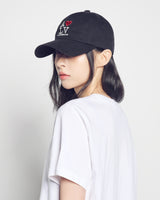 25FW LOVE ADLV コットンボールキャップ ブラック