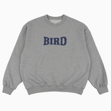 バードデニムロゴスウェットシャツ - GRAY