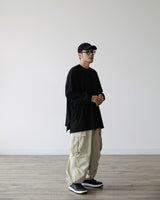 NCB ヘビーサイズバルーン長袖Tシャツ