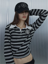 LEO APPLIQUE BALL CAP /  BLACK