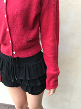 ココフリルレイヤードスカートパンツ