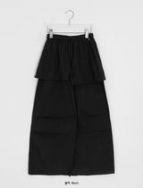 Cardin Cotton Banding Skirt Pants