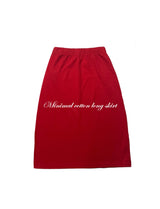Minimal Cotton Long Skirt