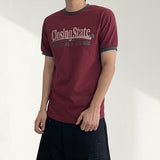 Tickle Color-Block Ringer Short-Sleeve T-Shirt (4 colors)