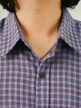 LE Check Overfit Long Shirts