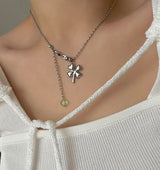 cjn ラッキークローバーキッシュ2wayボールドネックレス