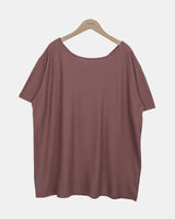 Lupyu Back Cross Short-Sleeve T-Shirt