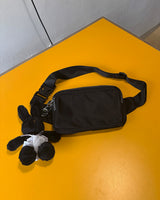 [UNISEX] Square hip belt mini bag