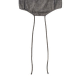 RIBBED STRING T SHIRTS(STONE BROWN)