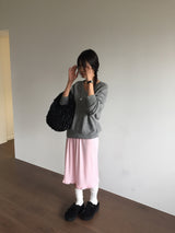 スモーキッドシャーリングショルダーバッグ (3color)