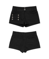 silver leon micro shorts