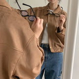 Ain Suede Blouson Jumper