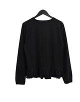 レルズフリルルーズフィット長袖Tシャツ