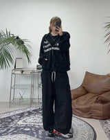 Muel Layered Embroidered Training Pants