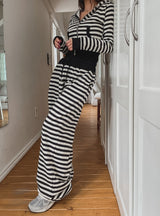 Annie Stripe Set-up String Pants