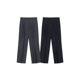 Striped Basic Bijou Slacks 2COLOR