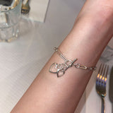empty heart bracelet