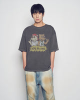 26SS ロックアンドロールACベアピグメント半袖Tシャツ