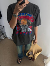 ASCLO バスケットショーツスリーブTシャツ