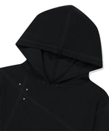 CURVED SLIM HOODIE