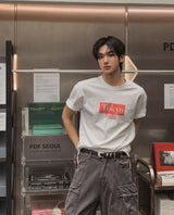 Tokyo Print Crop Short Sleeve T-shirt