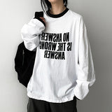 バズカラードロングスリーブTシャツ