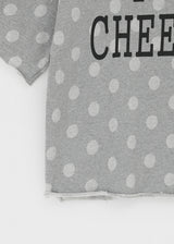 [MADE] チリドットプリントオフショルダーショートスリーブTシャツ
