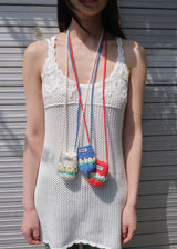 Tulip Airpot Necklac - Blue