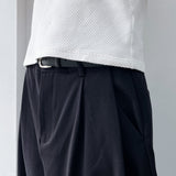 シャドウドレーププリーツパンツ