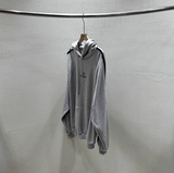 Outside track over hoodie