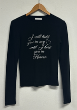 ロビン🤍プリンティングレザータトゥーロングスリーブTシャツ🩶🖤🤍3カラー
