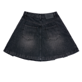 25SS WOMAN DENIM DENNIS SKIRT BLACK