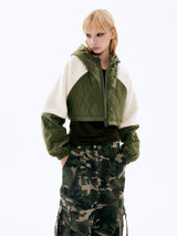  Padded Wool Jacket_Khaki