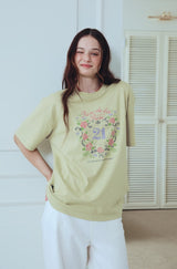 26SS★21 Rose Short Sleeve Tee