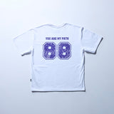 オクトパスフットボールTシャツ（パープル）