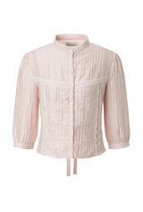 Pond lace blouse - pink