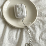 [made]vintage ribbon ver  resin airpod case