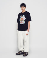 26SS ベーシックロゴ ウィズ ラインフレンズ ジョガーパンツ