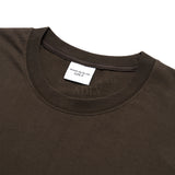 24FW アップサイドダウンベーシックロゴショートスリーブTシャツ ブラウン