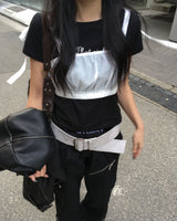 Suede big belt