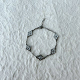 Silver Bloom Bracelet