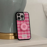[Mademoment] pink button smart tok