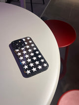 WHITE STARRR Mirror Bumper Case / TREEFORFIVE345