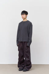 ピーチベルベットカーゴパンツ