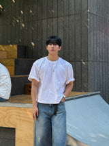 ルアーリアルクロップショートスリーブTシャツ