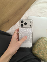 ローズレースホワイトジェリーハードケース