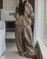 Noah Brushed Balloon Pintuck String Pants