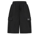 BENF SIDE POCKET BANDING BERMUDA PANTS UNISEX (3COLOR)