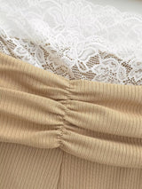Evania Lace Ruched Pants