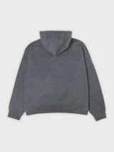 FLEECE HOODIE - CHARCOAL